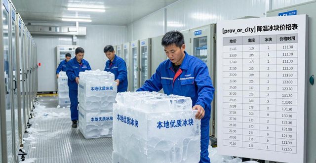 东丽降温冰块多少钱一吨?本地制冰厂报价来了